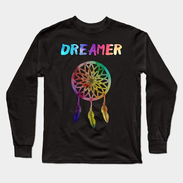 Dreamer Long Sleeve T-Shirt by DeesDeesigns